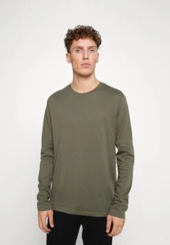 Pier One 5 Pack - Topper Langermet - Blue/White/Beige/Olive -Pier One 005509f4995c4cfe81921683258f650e