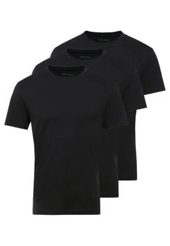 Pier One 3 Pack - T-Shirts - Black 10 Pier One 3 Pack - T-Shirts - Black -Pier One 005c814e690b4d8d8ed1c6e6ed983c29