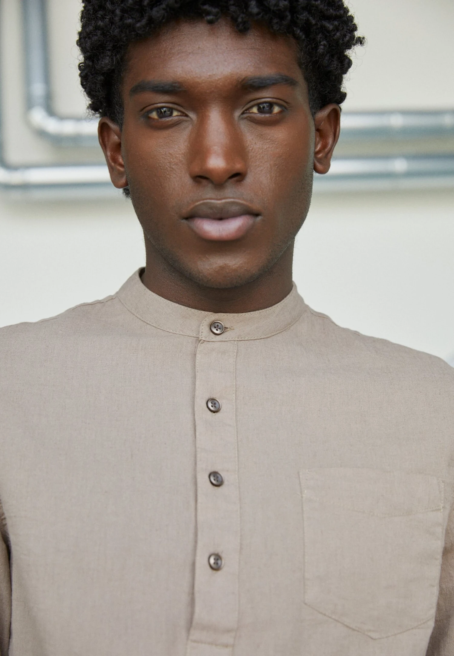 Pier One Skjorte - Taupe 5 Pier One Skjorte - Taupe - Bilde 3