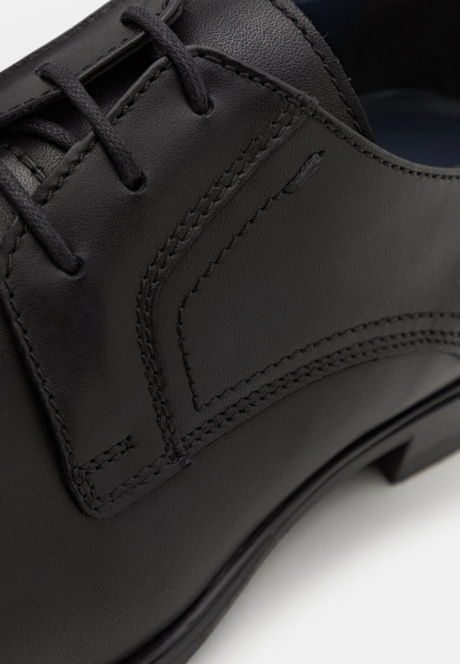 Pier One Leather - Snøresko - Black 8 Pier One Leather - Snøresko - Black - Bilde 6