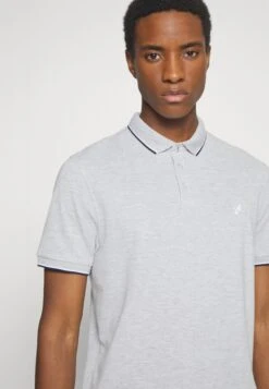 Pier One 2 Pack - Poloskjorter - Light Grey/Dark Blue -Pier One 0618cc4346fb46939d29de2c2bc7ed81