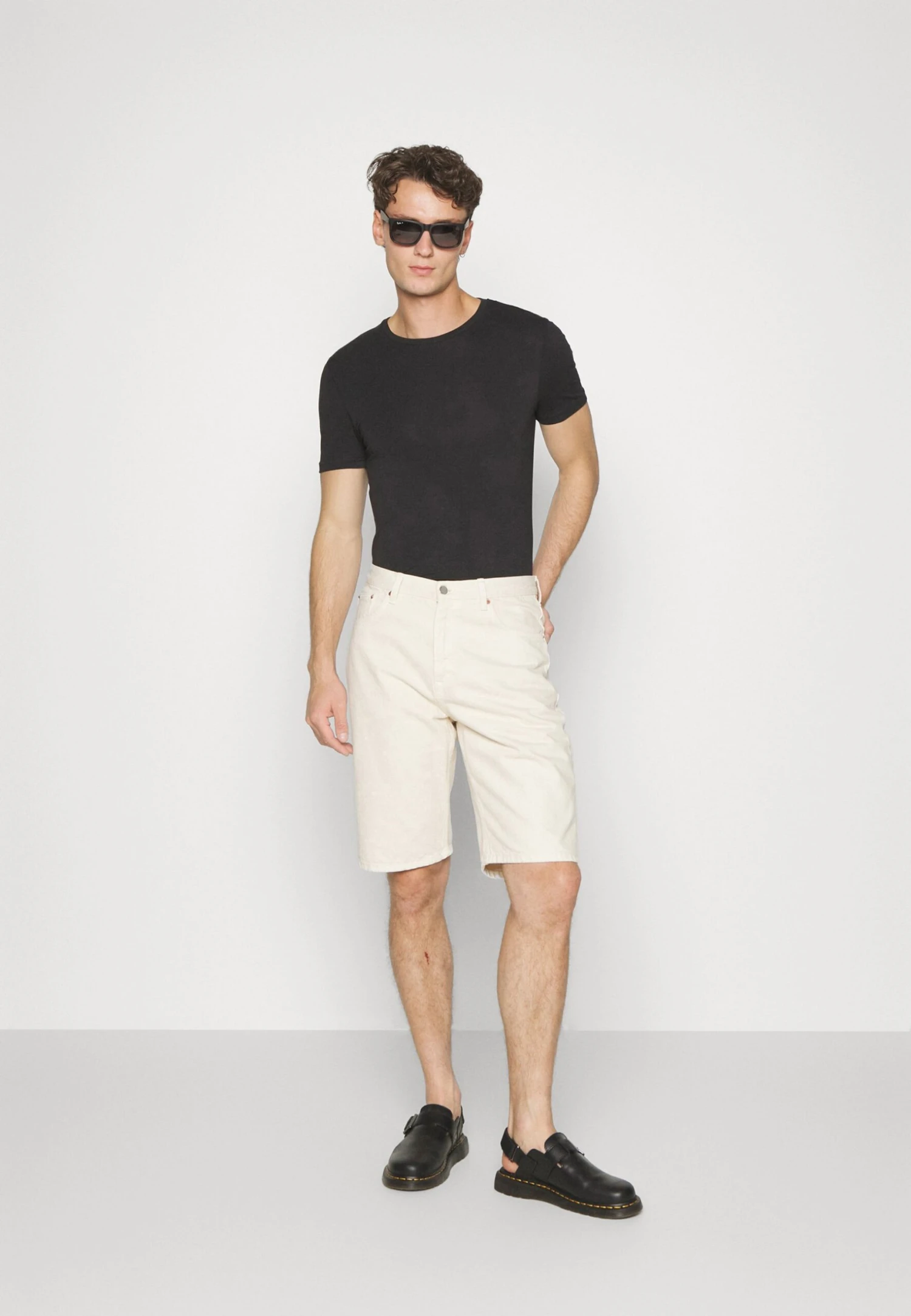 Pier One 3 Pack Muscle Fit- T-Shirts - Black 3 Pier One 3 Pack Muscle Fit- T-Shirts - Black