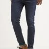 Pier One Jeans Slim Fit - Dark Blue Denim