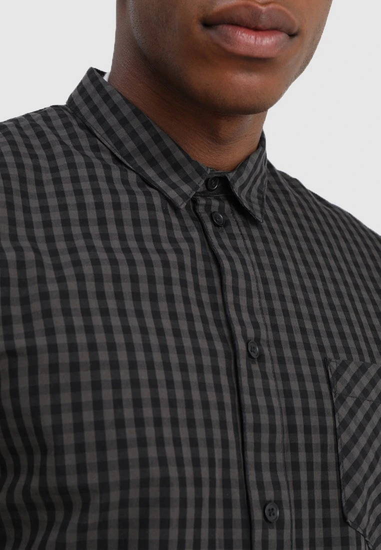 Pier One Skjorte - Dark Gray 6 Pier One Skjorte - Dark Gray - Bilde 4