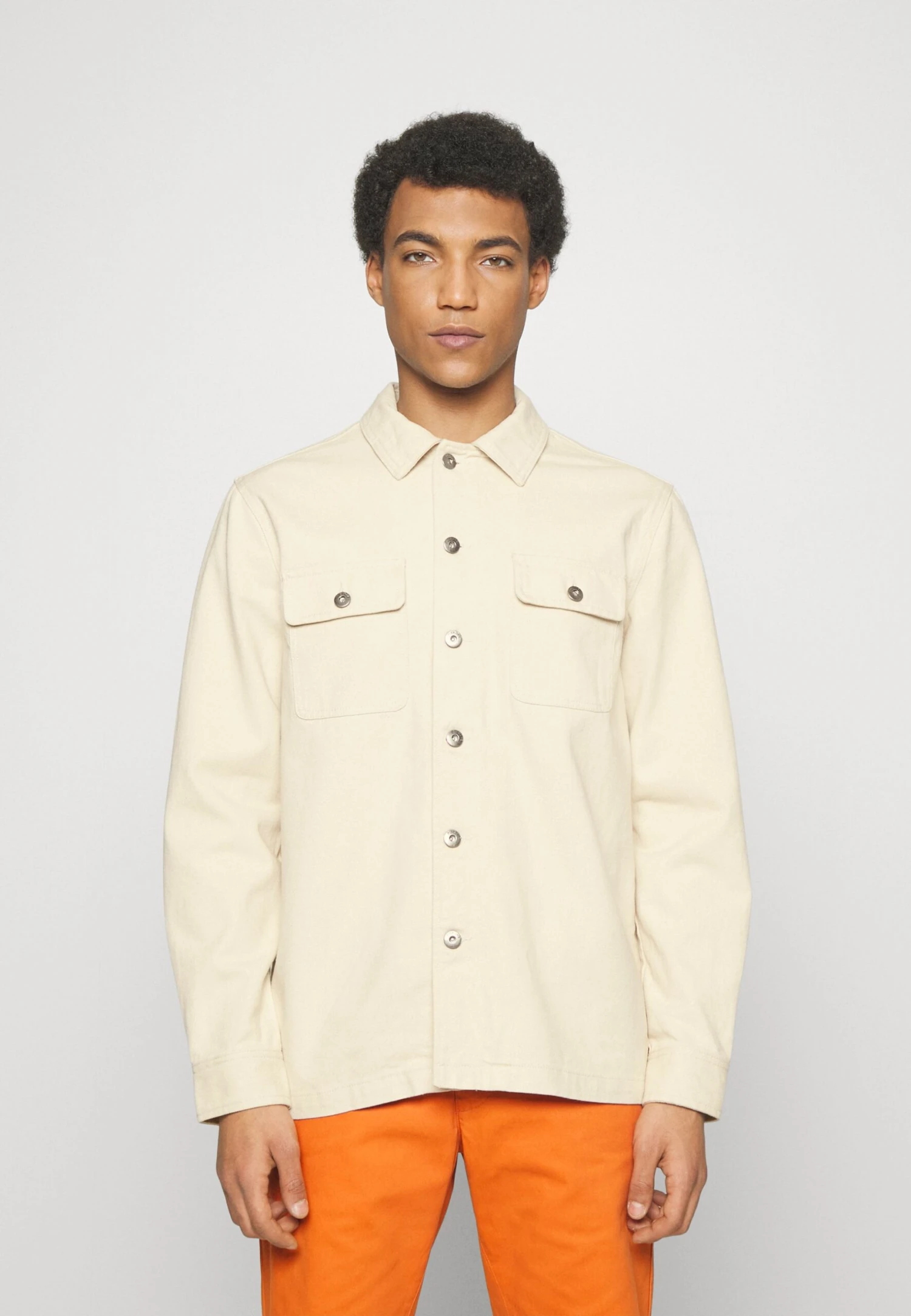 Pier One Undyed Twill- Jeansjakke - White 3 Pier One Undyed Twill- Jeansjakke - White