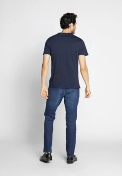 Pier One 4 Pack - T-Shirts - Black/White/Blue -Pier One 0ca3960a59ed4451aec4ebc371a3d206