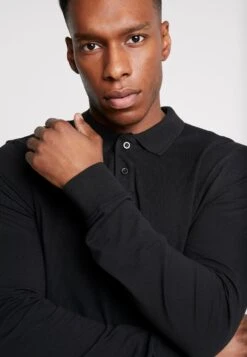 Pier One 2 Pack - Poloskjorter - Mottled Grey/Black -Pier One 1180da984bd447fb92164ab274ea1cfb