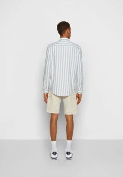 Pier One Skjorte -Light Blue/White -Pier One 11e4d79f744648cc9aef0b3334080fcb