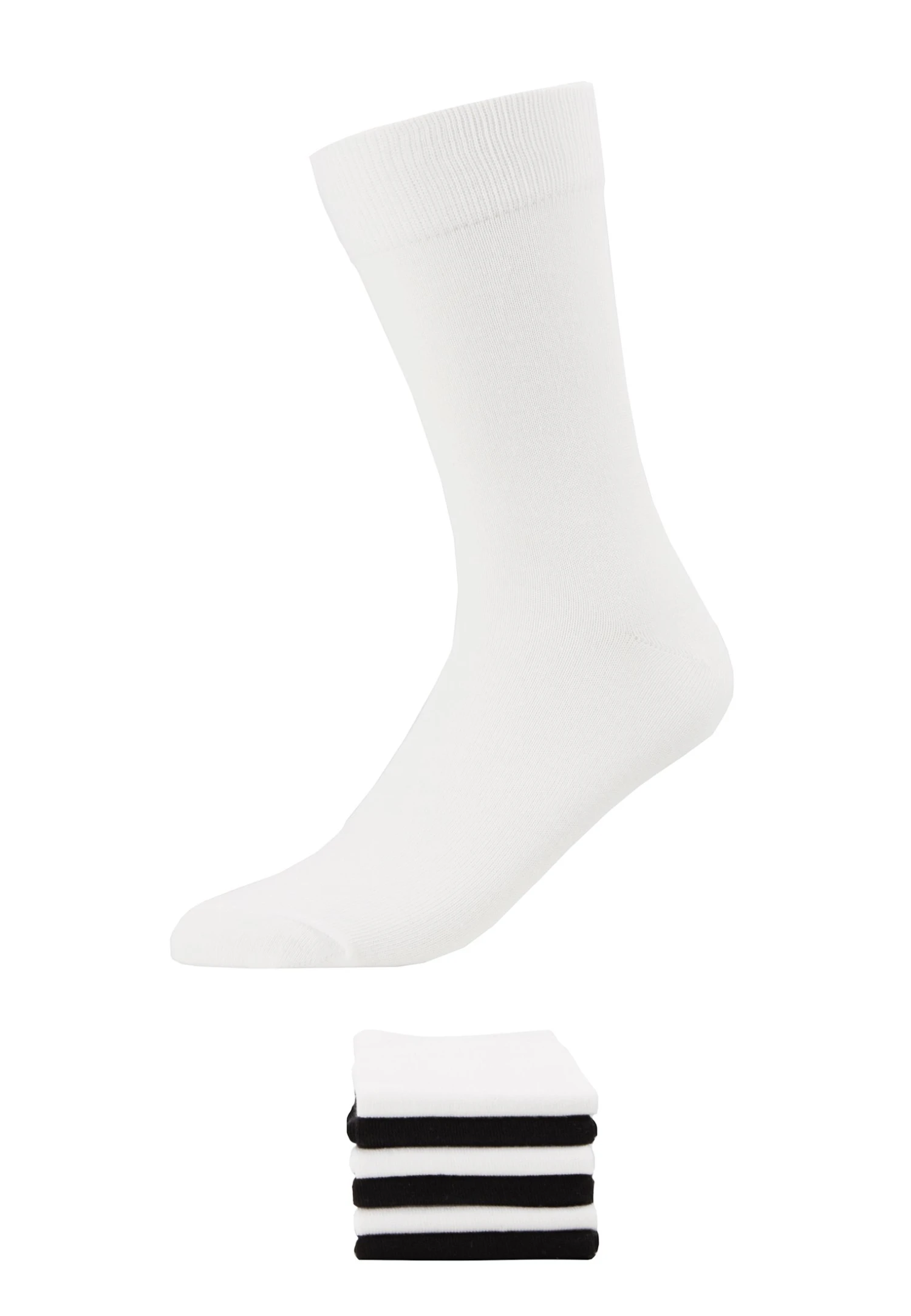 Pier One 7 Pack - Sokker - White/Black 4 Pier One 7 Pack - Sokker - White/Black - Bilde 2