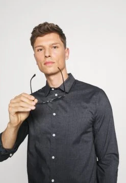 Pier One Skjorte -Blue Grey