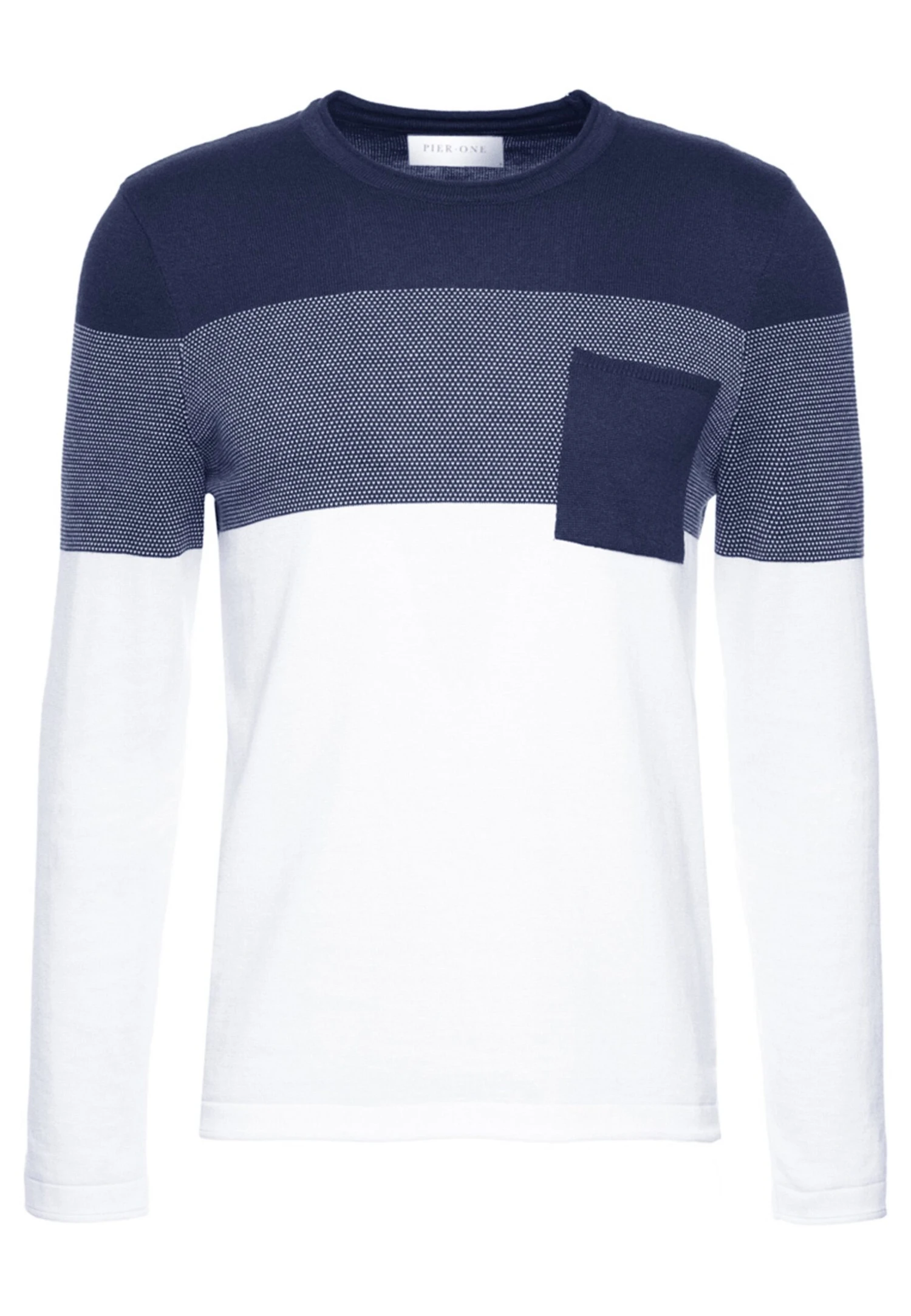 Pier One Strikkegenser - Dark Blue 7 Pier One Strikkegenser - Dark Blue - Bilde 5