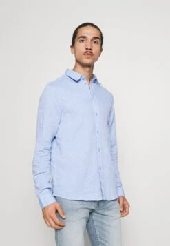 Pier One Skjorte - Mottled Blue