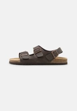 Pier One Unisex - Sandaler - Dark Brown
