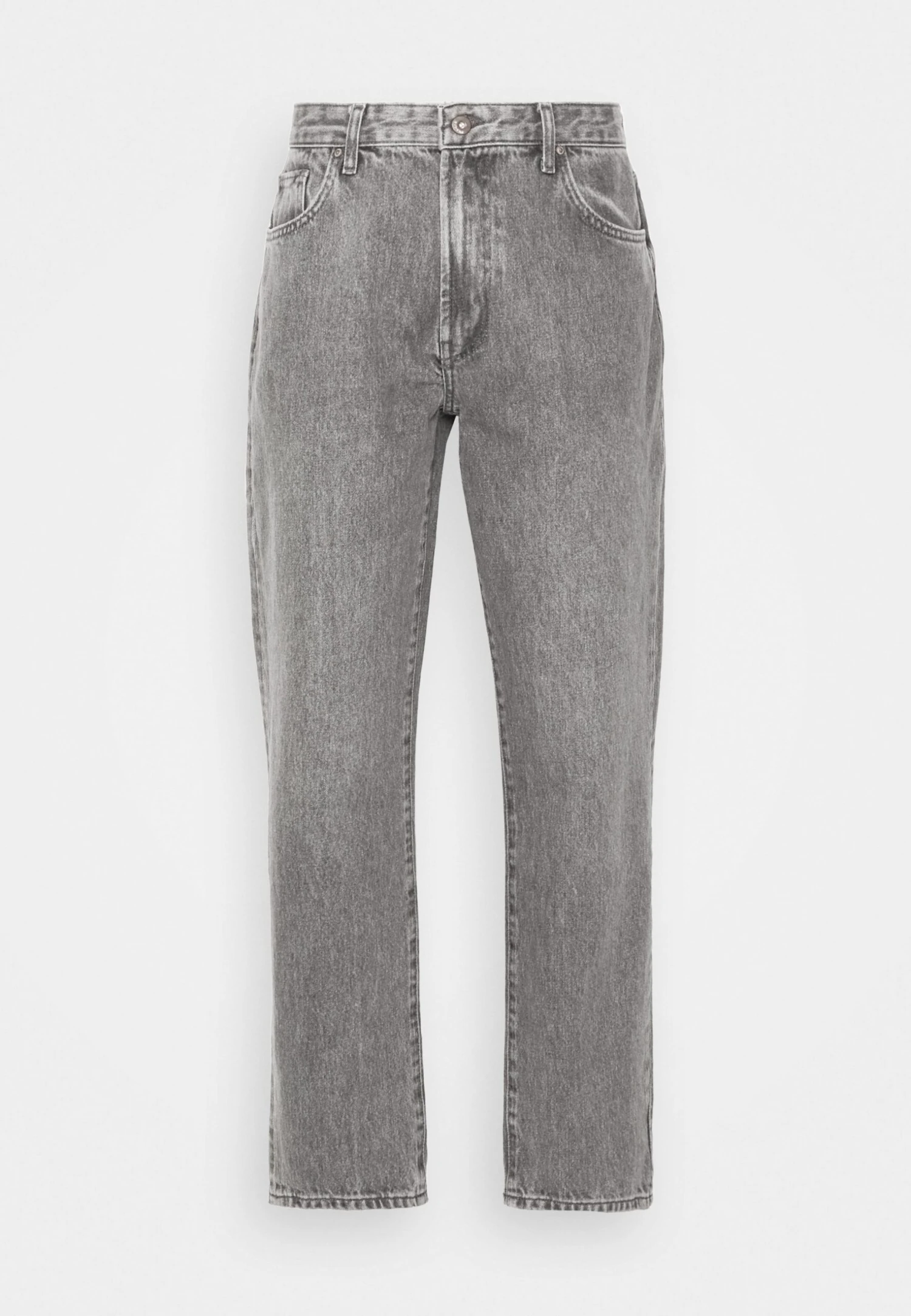 Pier One Mid Raise Straight Fit - Jeans Relaxed Fit - Grey Denim 6 Pier One Mid Raise Straight Fit - Jeans Relaxed Fit - Grey Denim - Bilde 4