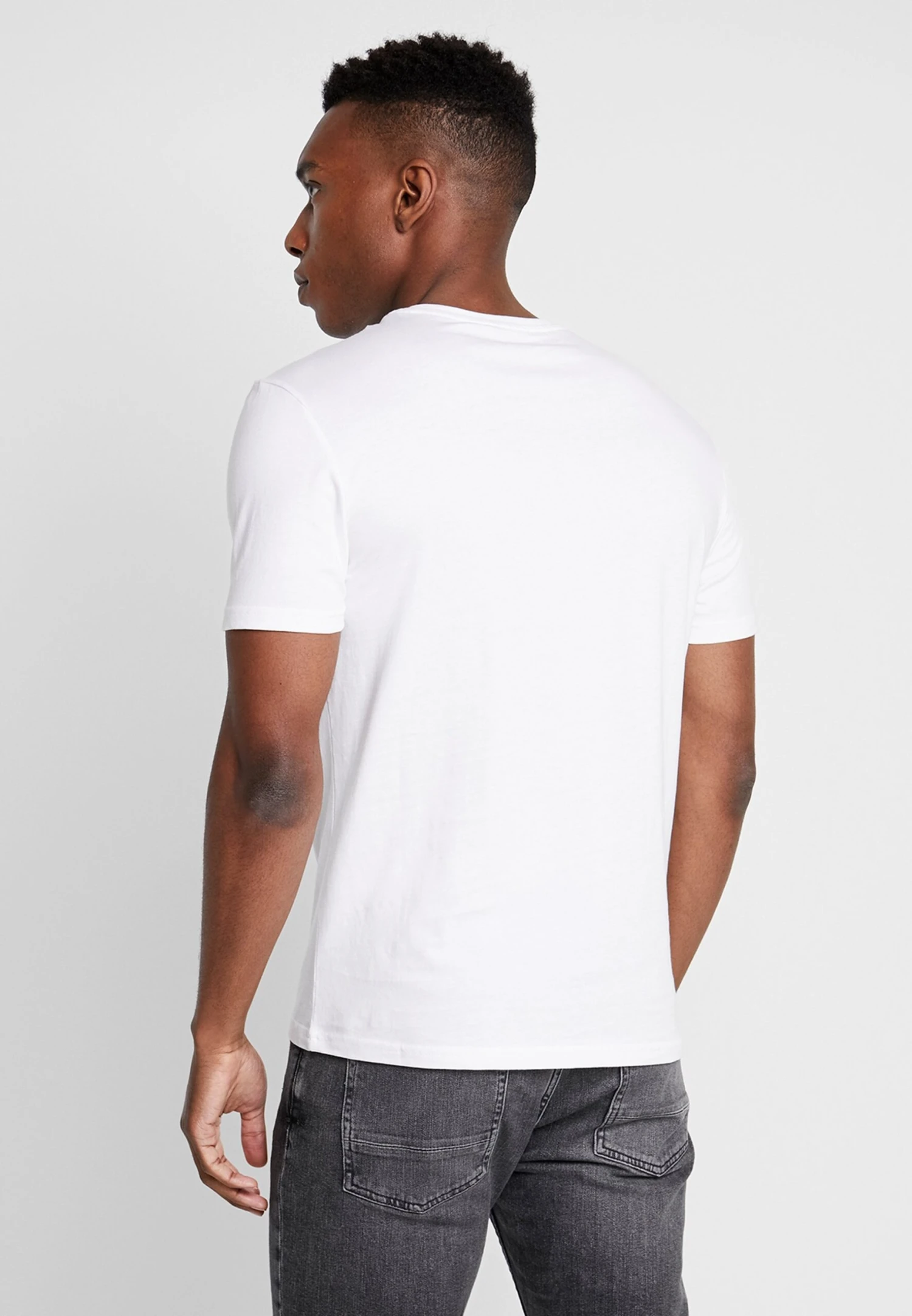 Pier One 5 Pack - T-Shirts - Mottled Bordeaux/White 5 Pier One 5 Pack - T-Shirts - Mottled Bordeaux/White - Bilde 3