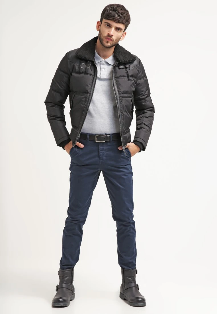 Pier One Basic - Poloskjorter - Light Grey Melange 4 Pier One Basic - Poloskjorter - Light Grey Melange - Bilde 2