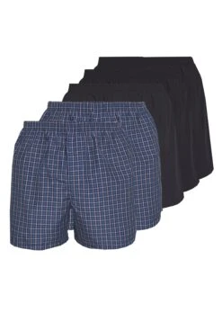 Pier One 5 Pack - Boxershorts - Dark Blue/Blue -Pier One 2073f2768e074b3aab8d5c70fa4a684c