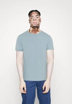 Pier One 5 Pack - T-Shirts - Light Blue/Yellow/Mint -Pier One 227b3fd749f243818adf331c8ee96ded