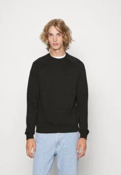 Pier One 3 Pack - Sweatshirt - Black/Mottled Grey/Dark Blue -Pier One 2355322280374b4ba889092d31ccbbb6