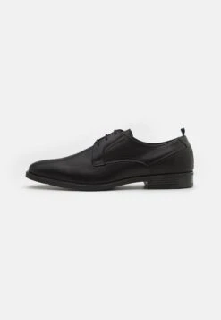 Pier One Leather - Snøresko - Black