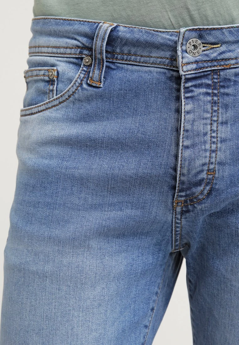 Pier One Jeans Slim Fit - Light Blue Denim 7 Pier One Jeans Slim Fit - Light Blue Denim - Bilde 5