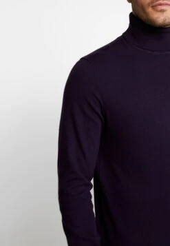 Pier One Strikkegenser - Dark Purple -Pier One 3d34ff6461fa45d897698865b4e52c29