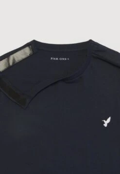 Pier One T-Shirts - Dark Blue -Pier One 3eb2d7283be1494881062bf1fb6eea4e