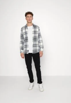 Pier One 5 Pack - Topper Langermet - Blue/White/Beige/Olive