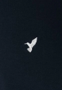 Pier One Pique Embro Detail- T-Shirts - Dark Blue -Pier One 421eaf6ab4a14994be819750c9b8e6d4