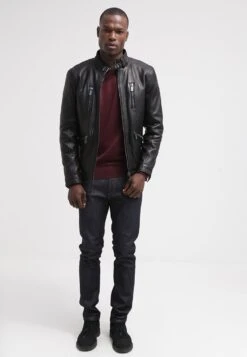 Pier One Basic Crewneck - Strikkegenser - Bordeaux -Pier One 467786cb161c43b5ab1926a60809e93c