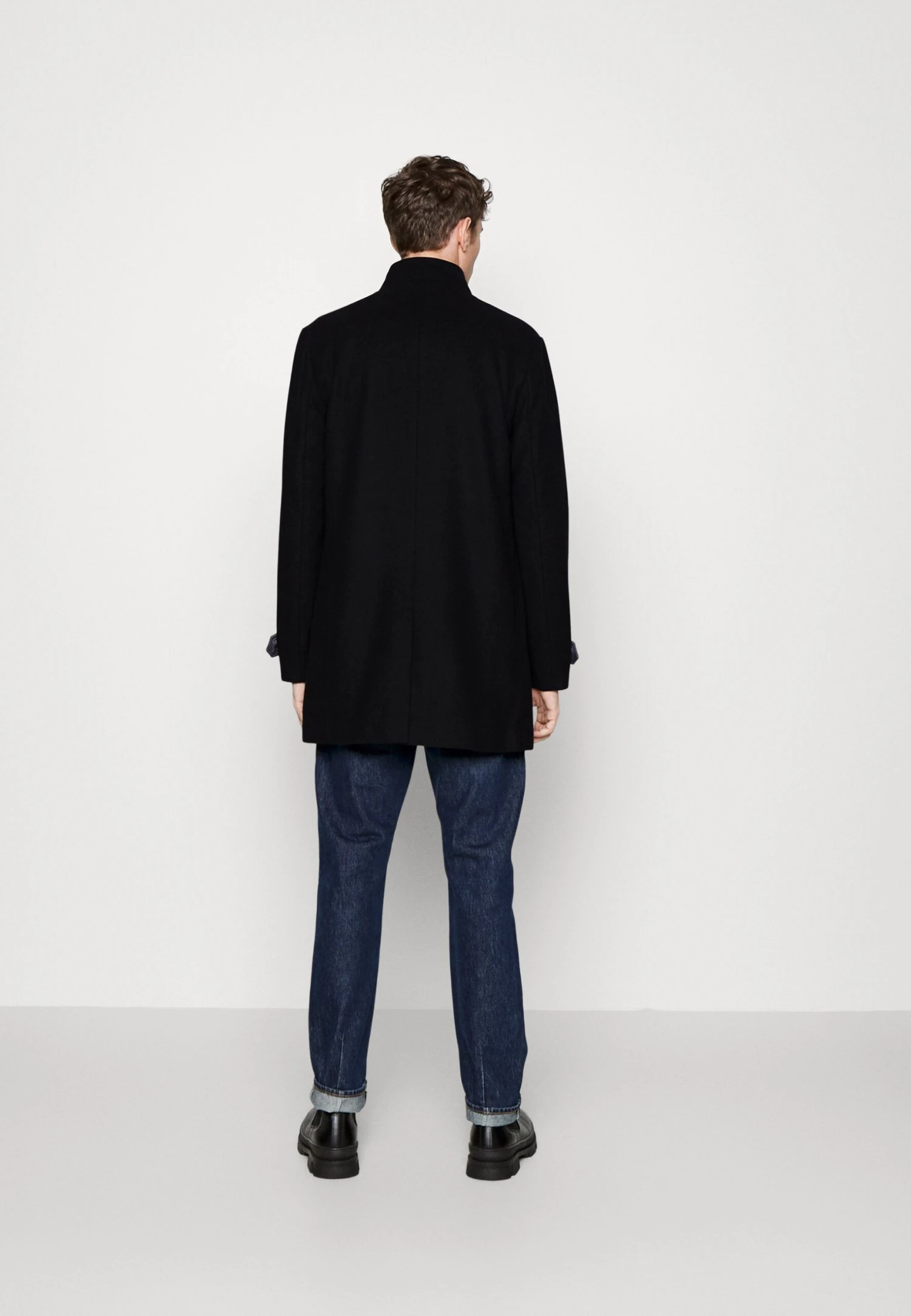 Pier One Klassisk Kåpe / Frakk - Black 5 Pier One Klassisk Kåpe / Frakk - Black - Bilde 3