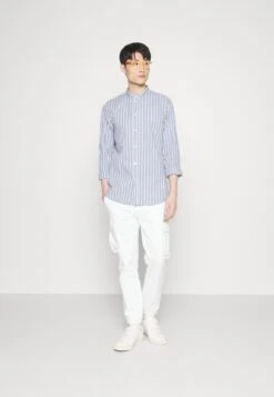 Pier One Muscle Fit Stand- Skjorte - Blue -Pier One 491d2a77a8dc41c49d54cf346612f09d