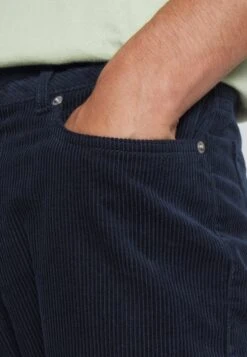 Pier One Corduroy - Bukse - Dark Blue -Pier One 4a62c5c14b3942dd807a08dcdf55b80a