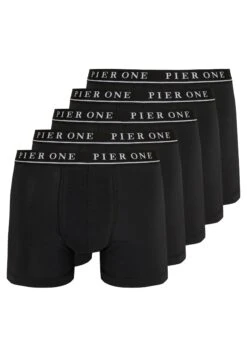 Pier One 5 Pack - Underbukse - Black -Pier One 4d34591342b34d5c8a77818c643537fb