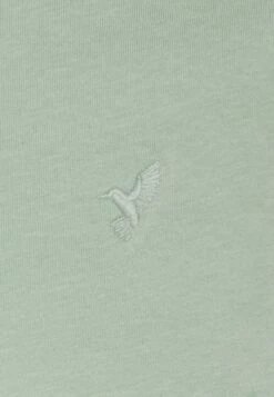 Pier One V Neck Bird Tonal 3 Pack - T-Shirts - Mint/Off-Whit/Blue Grey -Pier One 4e6ed310bad342ea8d5163998452cedf