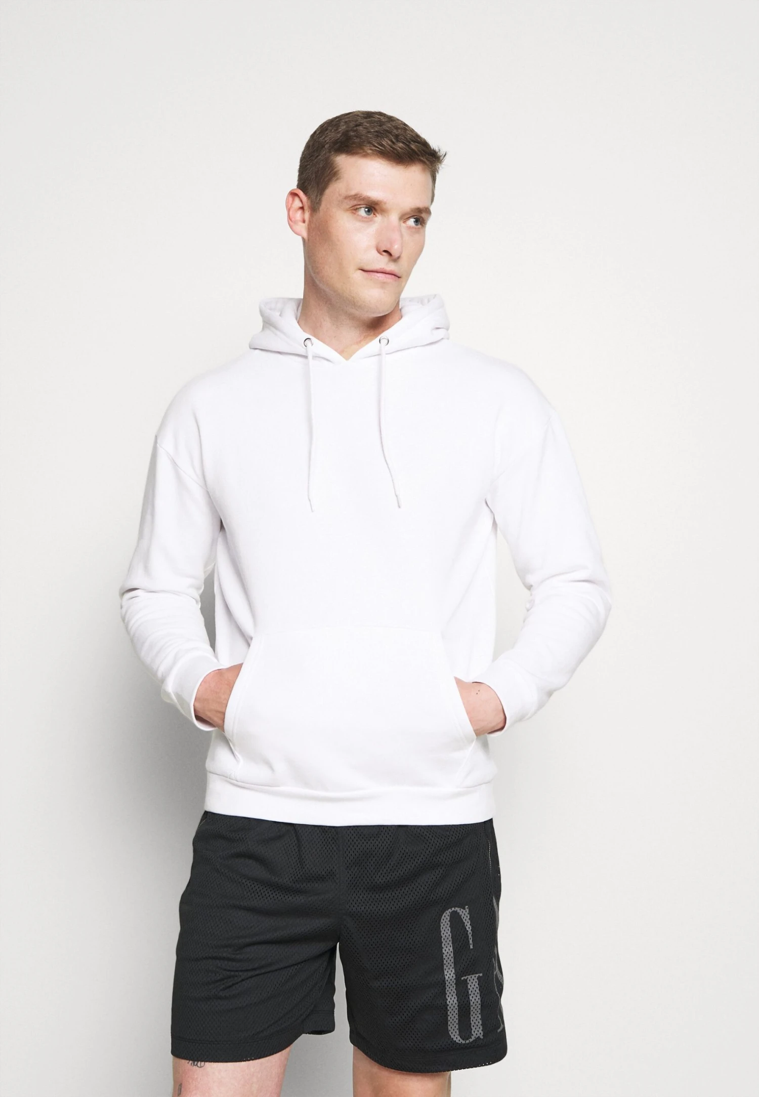 Pier One 2 Pack - Hoodie - White/Black 4 Pier One 2 Pack - Hoodie - White/Black - Bilde 2