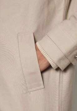 Pier One Commuter Coat- Kort Kåpe / Frakk - Tan -Pier One 4ef4ad0f60904e2a9c12d606b1474ddb