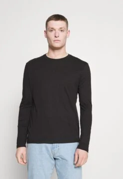 Pier One 5 Pack - Topper Langermet - White/Dark Blu/Grey -Pier One 504fb867bed4445ca997ccec5c3b3174