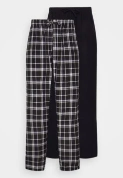 Pier One 2 Pack - Pyjamasbukse -Dark Blue -Pier One 529290e98e334fe58278de95b194e623