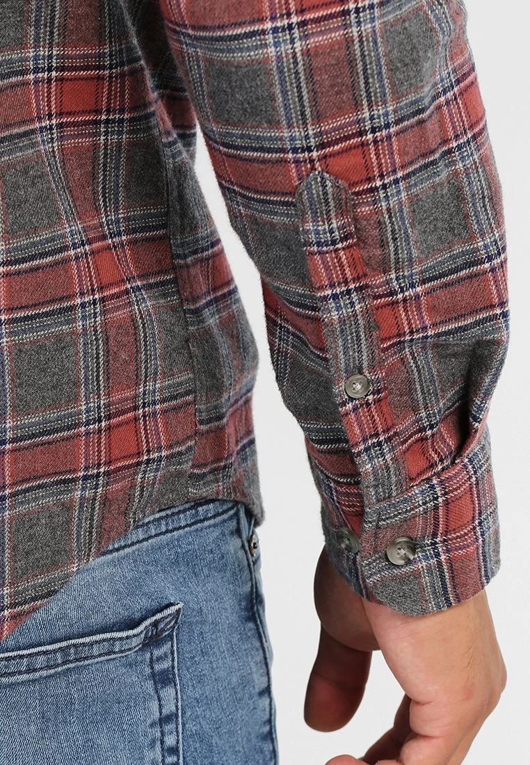 Pier One Skjorte - Grey/Coral 7 Pier One Skjorte - Grey/Coral - Bilde 5