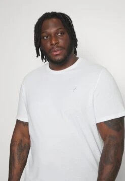 Pier One 5 Pack - T-Shirts - White/Mottled Dark Grey/Bordeaux -Pier One 568bb40bac894990acb64f1526538783