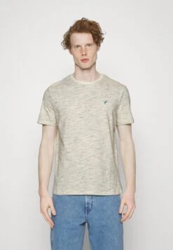 Pier One 5 Pack - T-Shirts - Mottled Dark Blue/Yellow/Orange -Pier One 58a6380d3fa249ca8419447359b12001