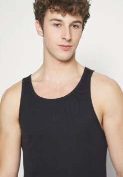 Pier One 5 Pack - Undertrøye - Black -Pier One 58e14c44bde04a54805bc749257bc7b6