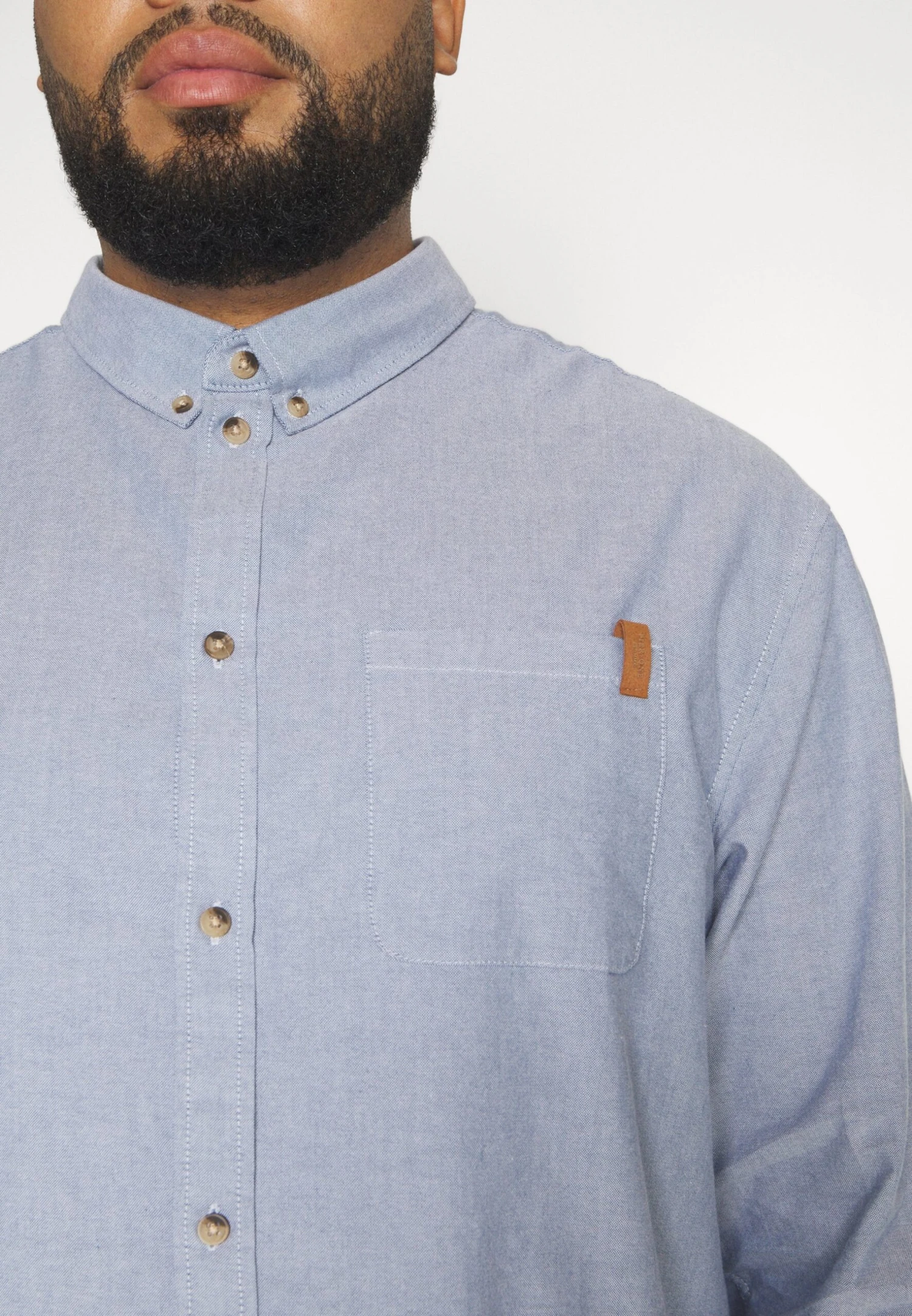 Pier One Oxford - Skjorte - Light Blue 8 Pier One Oxford - Skjorte - Light Blue - Bilde 6