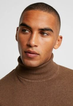 Pier One Strikkegenser - Mottled Brown -Pier One 5ba8b369049943e58d52ec0ba8db01be