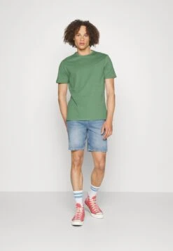 Pier One Unisex 5 Pack - T-Shirts - Light Blue/Purple/White