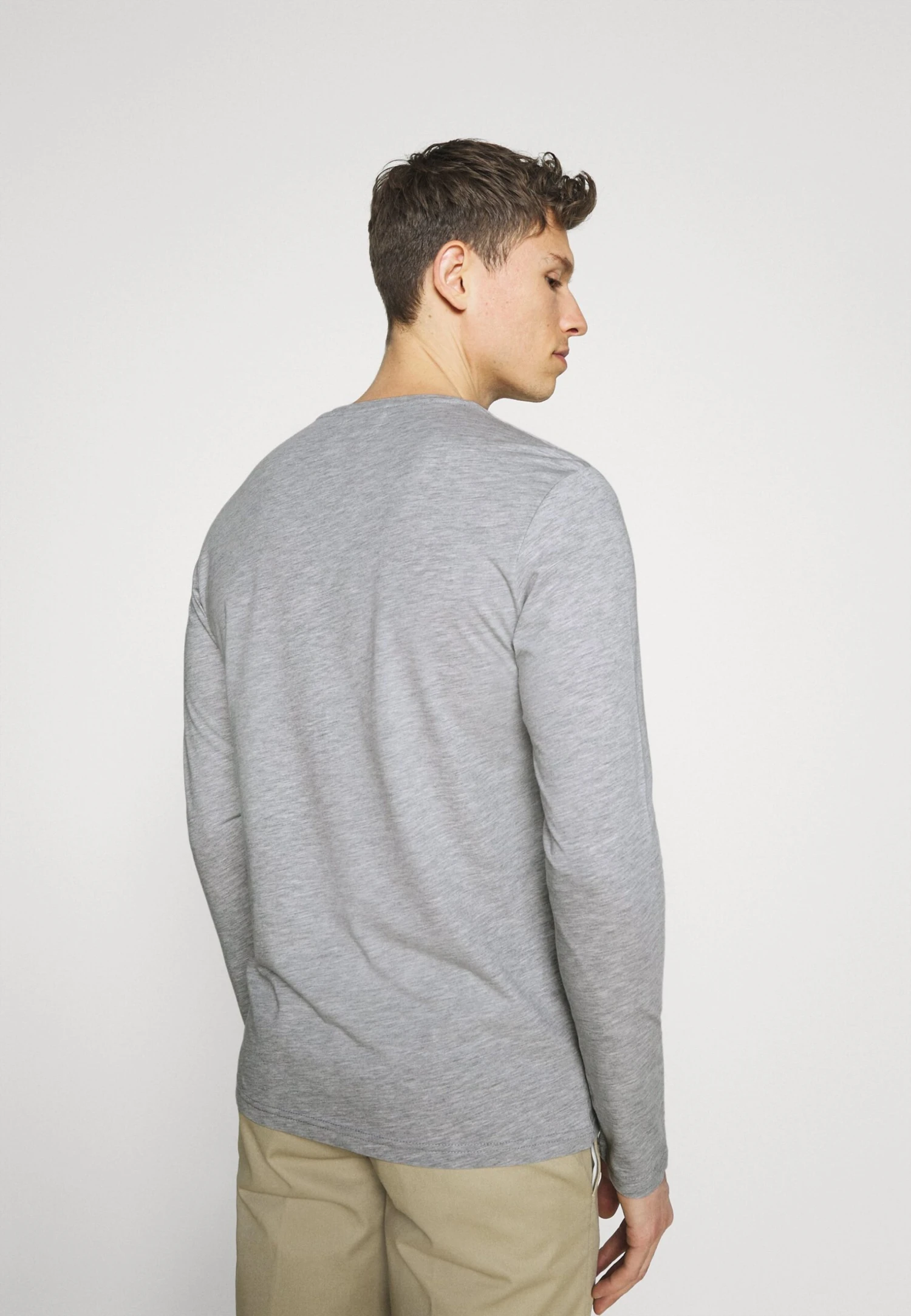 Pier One 2 Pack - Topper Langermet - Dark Blue/Mottled Grey 5 Pier One 2 Pack - Topper Langermet - Dark Blue/Mottled Grey - Bilde 3