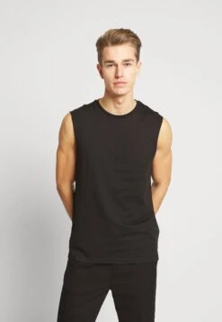 Pier One 3 Pack - T-Shirts - Grey/White/Black -Pier One 62c6701b340e420ebe16749abebd4e0c