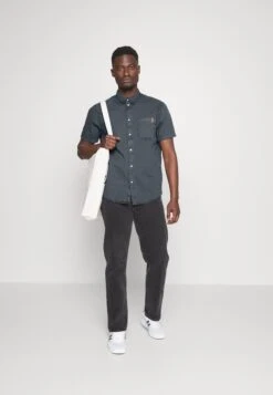 Pier One Skjorte - Blue-Grey -Pier One 65983b1b62c546b6aaa873c583ffa1ff