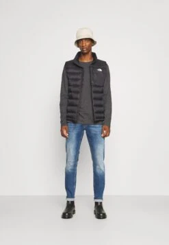 Pier One 2 Pack - Topper Langermet - Dark Grey/Black